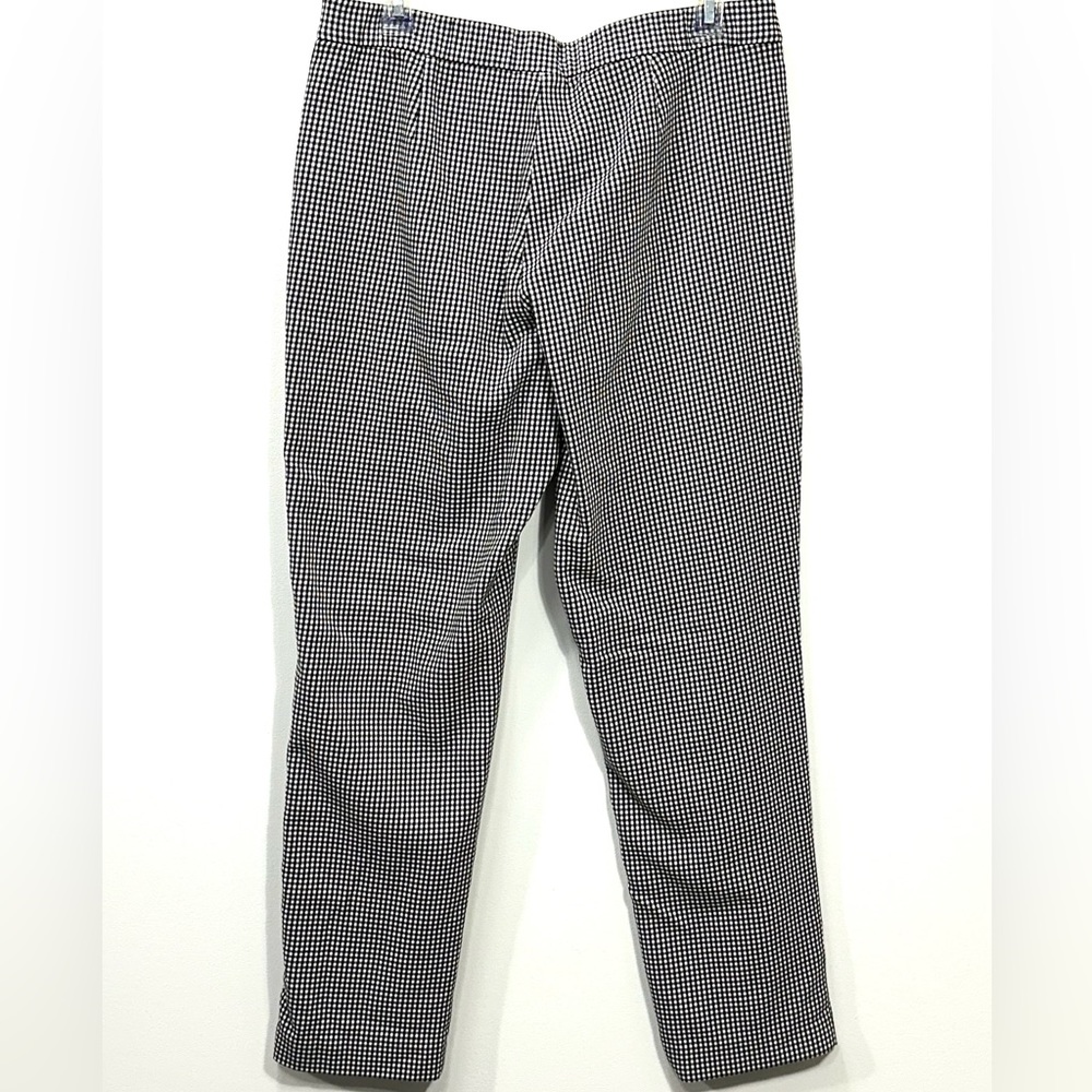 J. Jill Wearever Collection Smooth Fit Slim Leg Houndstooth Pull-On Pants - Picture 5 of 9